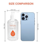 tantaly_silky_smooth_water_based_lubricant_size_comparison_250ml_us