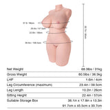 Monroe 2.0: 68.3LB Plump BBW Sex Doll